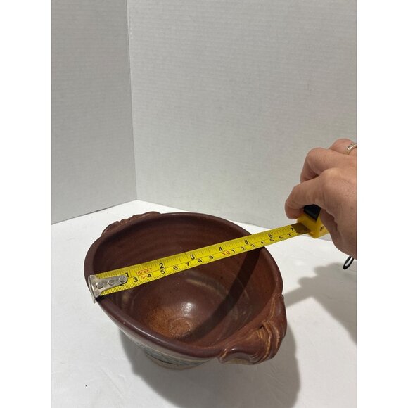 Royce Yoder studio pottery Dish rectangular bowl handmade in Lederach PA - Picture 9 of 9